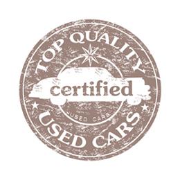 Sample Certified Used Car Sticker